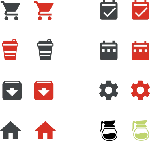 Café app icons