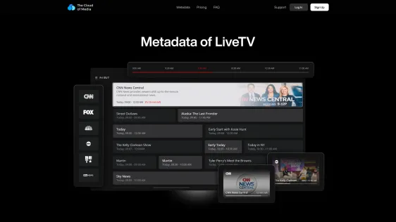 Metadata of live TV
