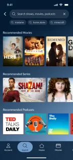 Mobile search with recommendations