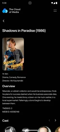 Title details on mobile