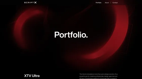Portfolio page