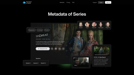 Metadata of series