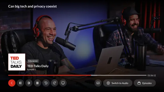 Podcast player