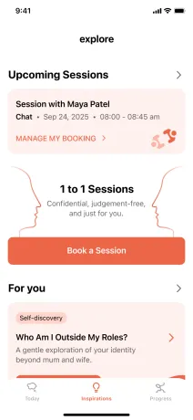 Explore with an upcoming session