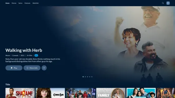 Web home page
